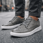 Harrington Leather Trainers - Premium Leather Sneakers