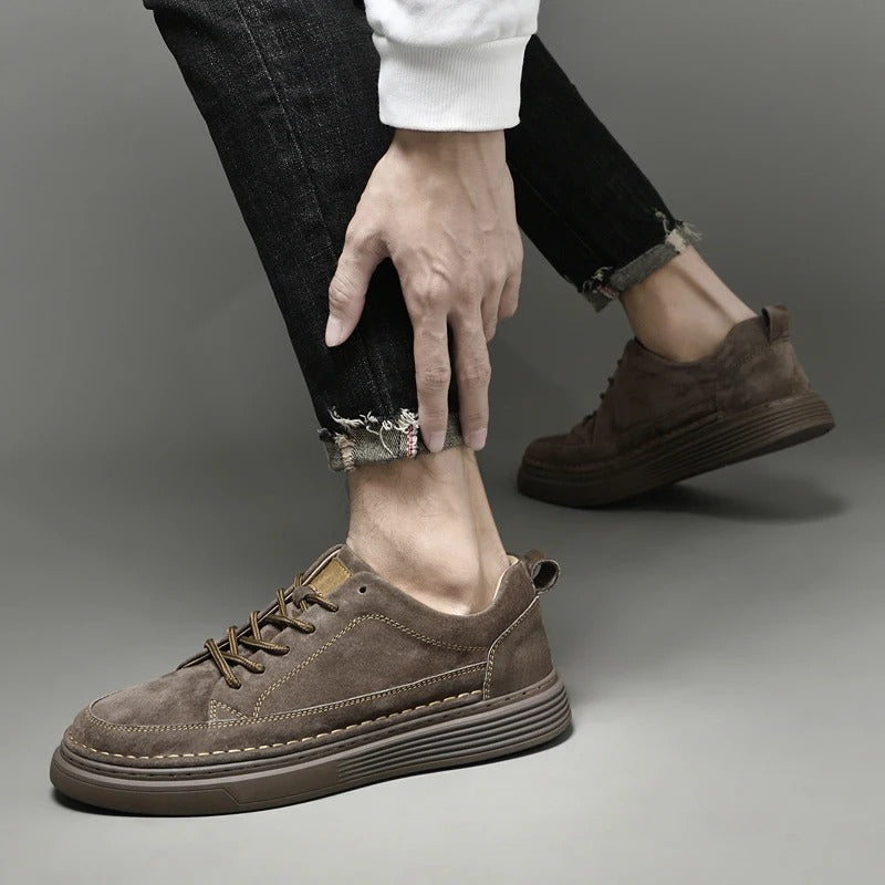 Navarro Leather Shoes - Premium Full-Grain Leather, Timeless Style