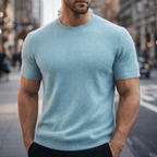 Cassian Cashmere Tee - Ultra-Soft Luxury