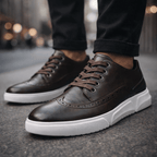 Harrington Leather Trainers - Premium Leather Sneakers