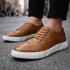 Harrington Leather Trainers - Premium Leather Sneakers