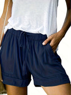 Maya Relaxed-Fit Drawstring Shorts - Effortless Comfort, Everyday Style