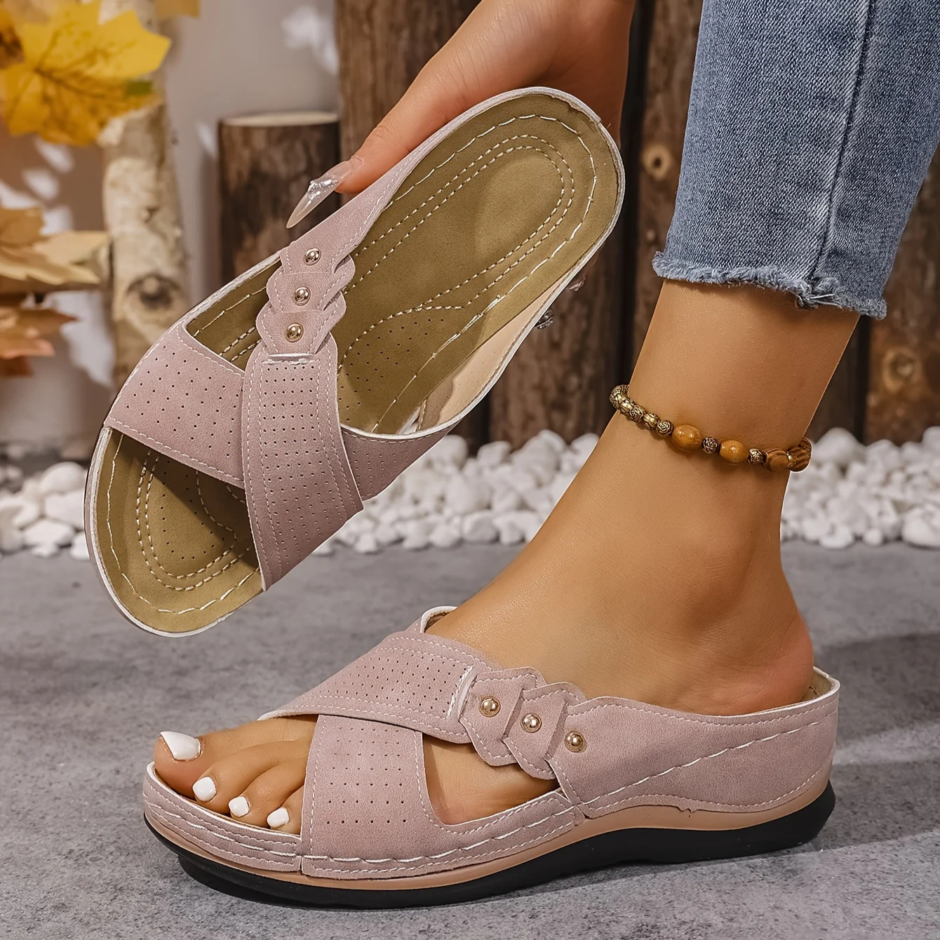 Alora Orthopaedic Wedge Sandals