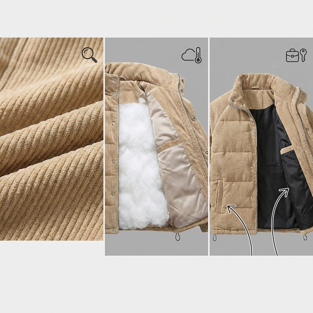 Arden Quilted Jacket – Cozy, Modern Quilted Outerwear