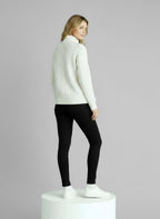 Amy Zip-Up Knit Sweater