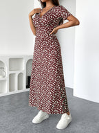 Isla Ruffle Knit Dress - Elegant Knit with Delicate Ruffle Details