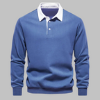 Andrew Collins Polo Collar Knit Sweater