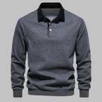 Andrew Collins Polo Collar Knit Sweater