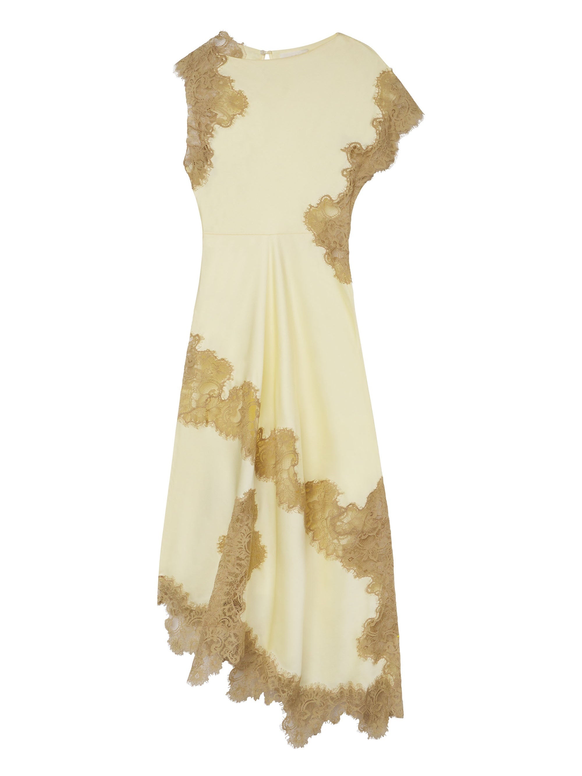 Lux Satin & Lace Maxi Dress - Elegant Evening Gown