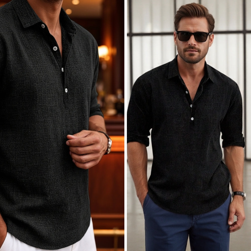 Gideon Shirt - Timeless Style, All-Day Comfort