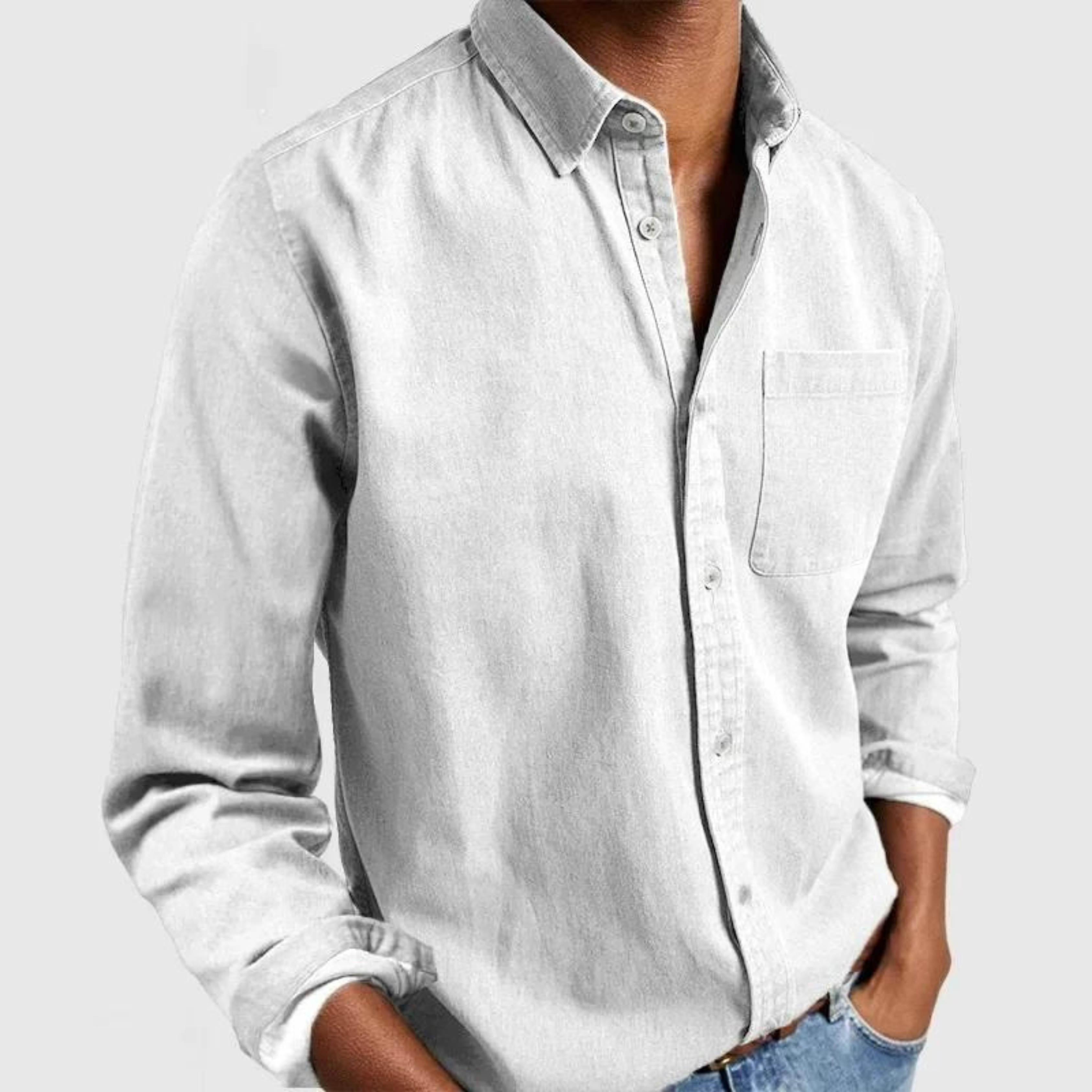 Kendrick Premium Casual Shirt - Effortless Style and All-Day Comfort
