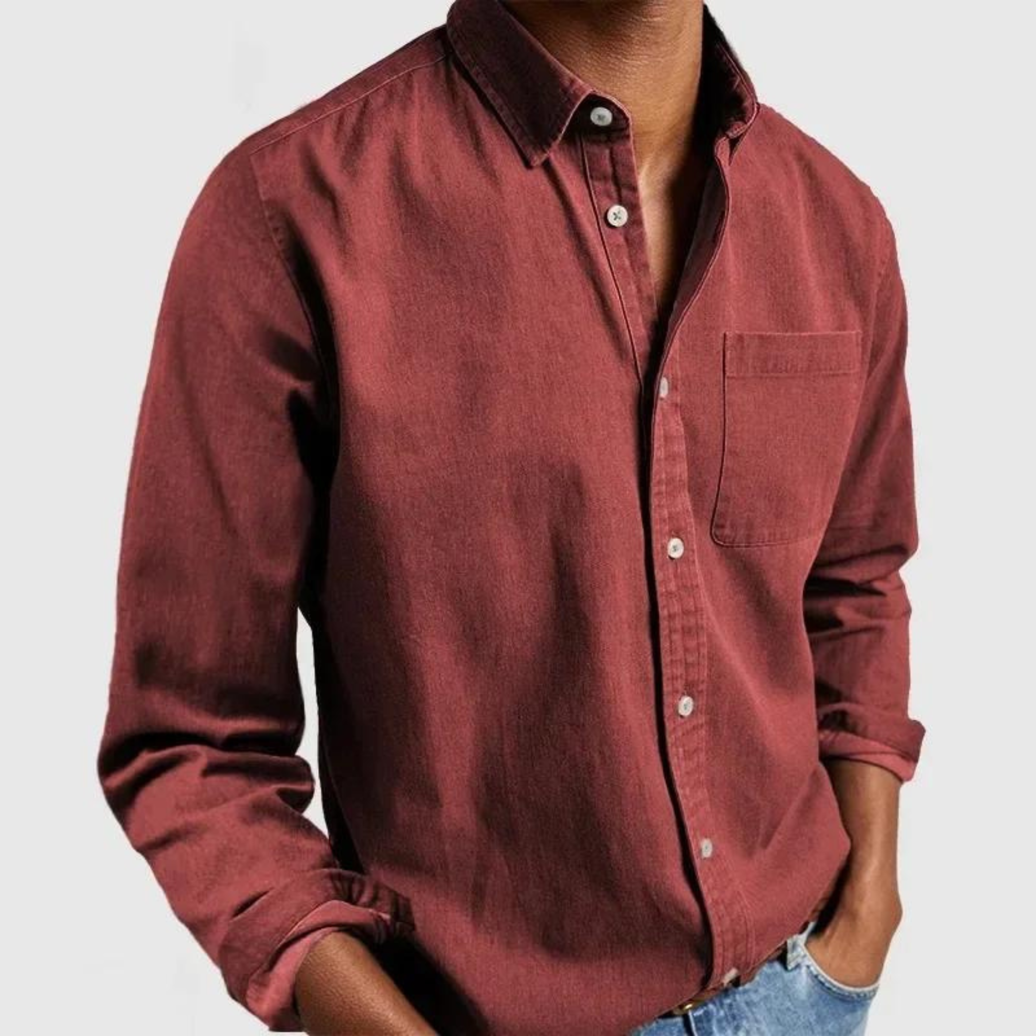 Kendrick Premium Casual Shirt - Effortless Style and All-Day Comfort