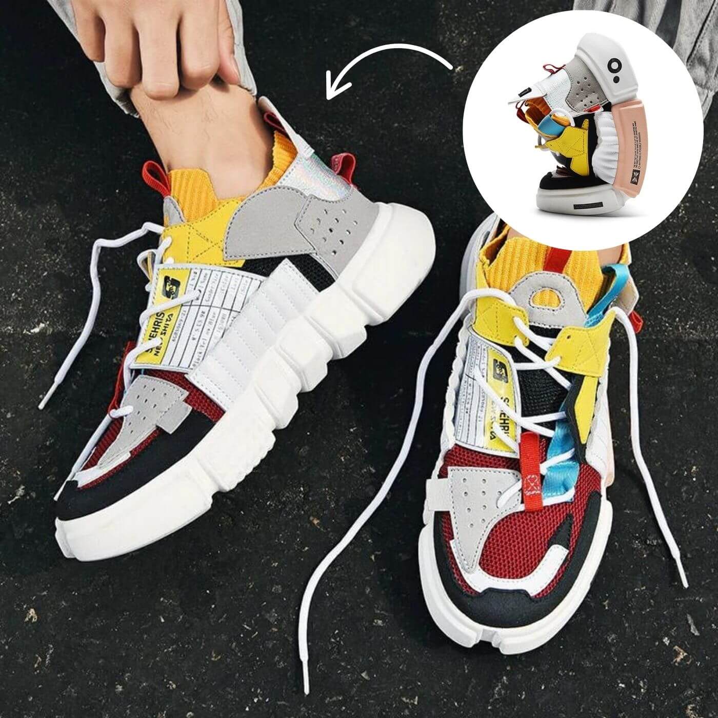 Parker Comfort Sneaker - Cushioned Everyday Wear