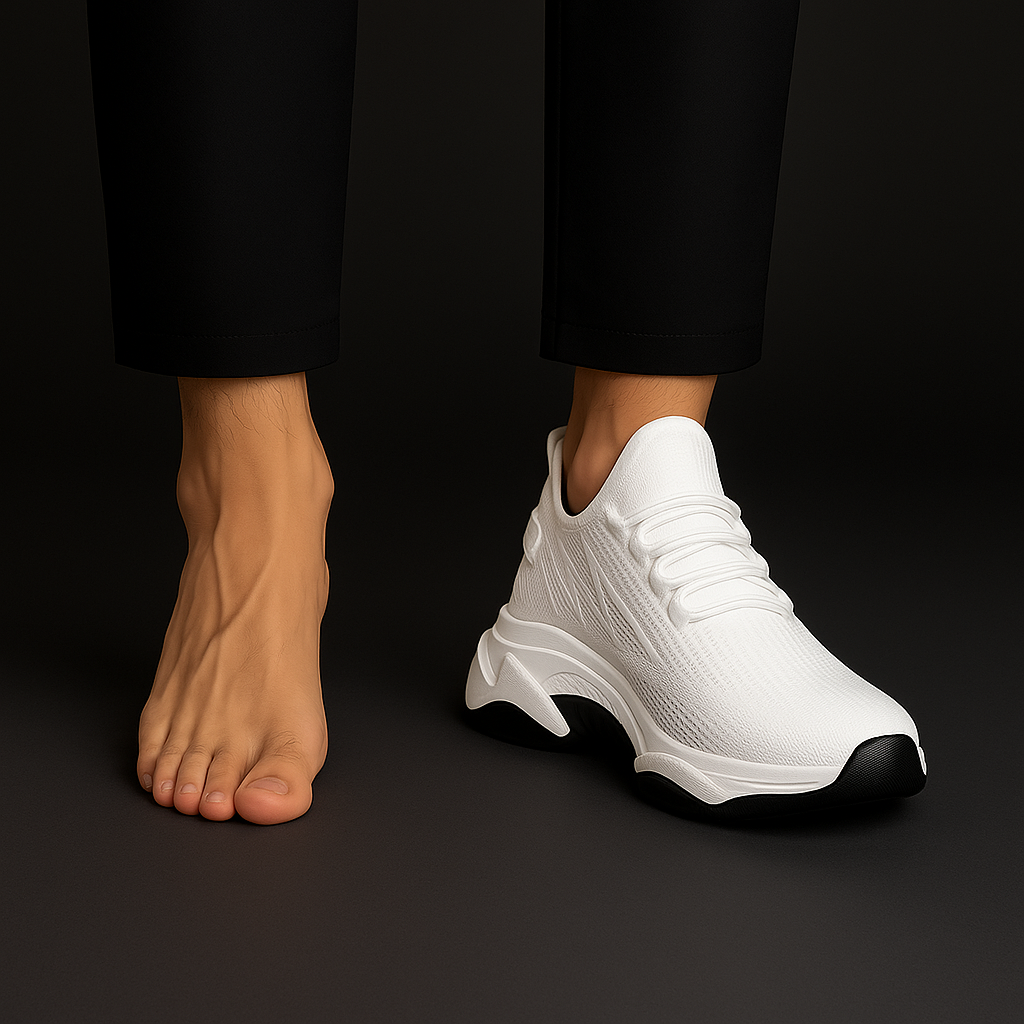 EVARIA Elevated Trainers - Sleek, Cushioned Everyday Sneakers