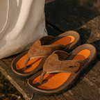 Langford Leather Sandals - Premium Genuine Leather, Comfortable Fit