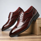 Rhodes Vintage Wingtip Brogues - Timeless Style, Superior Craftsmanship