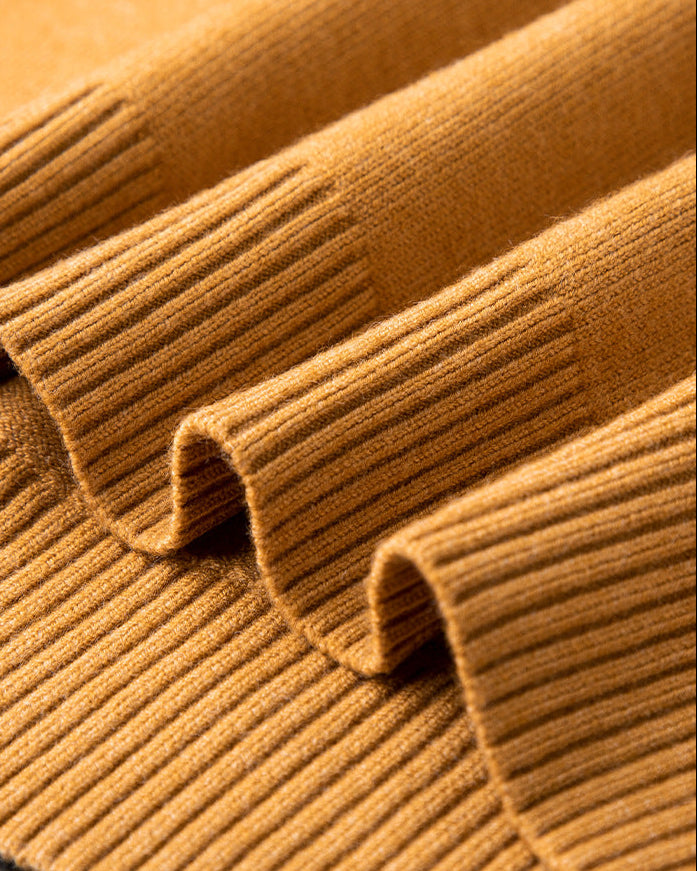 Huxford Cashmere V-Neck Sweater - Luxuriously Soft, Timeless Comfort