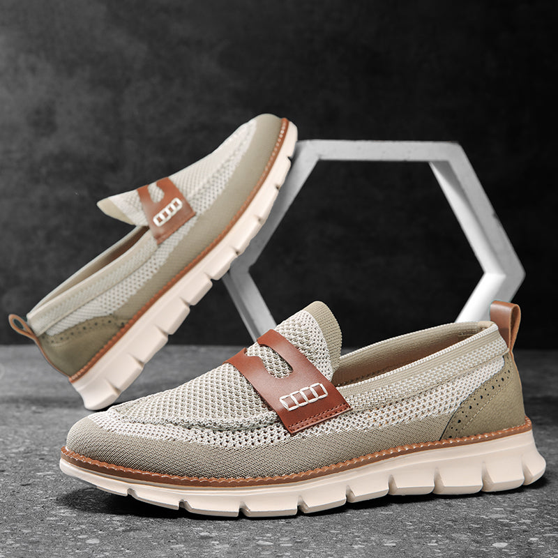Langston Mesh Slip-On Loafers