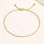 Seraphine Snake Anklet - Delicate Serpentine Chain Jewelry