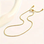 Seraphine Snake Anklet - Delicate Serpentine Chain Jewelry