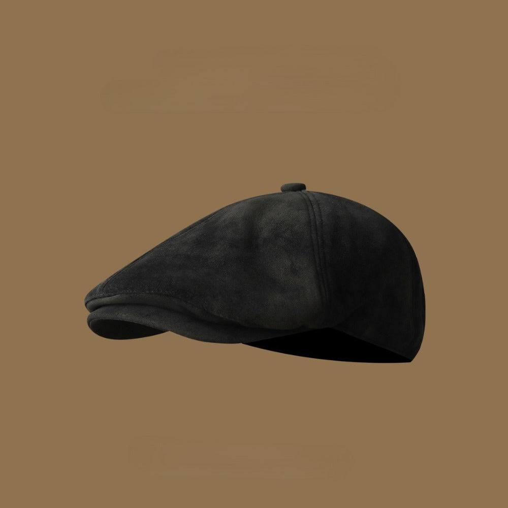 Ashcroft Suede Beret - Luxurious, Soft, Parisian-Style Beret