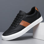 VICCI Leather Trainers - Premium Leather Sneakers for Everyday Style