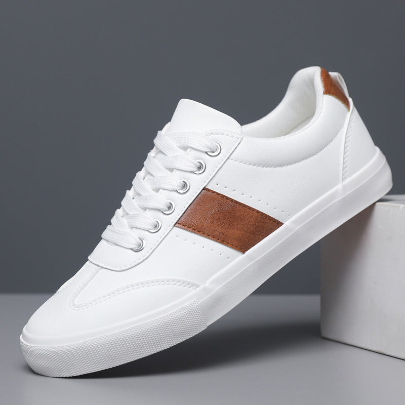 VICCI Leather Trainers - Premium Leather Sneakers for Everyday Style