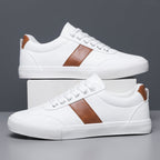 VICCI Leather Trainers - Premium Leather Sneakers for Everyday Style