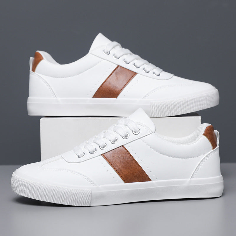 VICCI Leather Trainers - Premium Leather Sneakers for Everyday Style