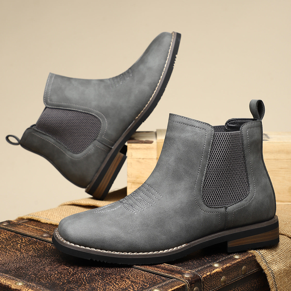Winston Boot: Rugged Leather, All-Day Comfort