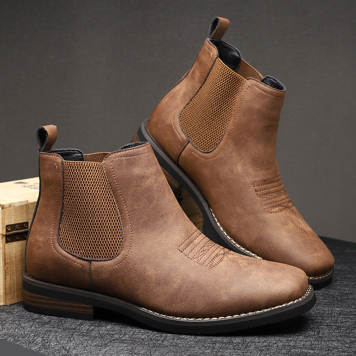Winston Boot: Rugged Leather, All-Day Comfort