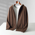 Cyrus Reversible Cashmere Hoodie - Luxuriously Soft, Two-in-One Design