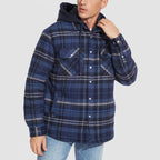 Harry Flannel Jacket with Detachable Hood – Cozy, Versatile Outerwear