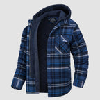 Harry Flannel Jacket with Detachable Hood – Cozy, Versatile Outerwear