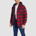 Harry Flannel Jacket with Detachable Hood – Cozy, Versatile Outerwear