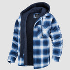 Harry Flannel Jacket with Detachable Hood – Cozy, Versatile Outerwear