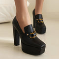 Alessia Platform Heels - Chic, Height-Boosting Style