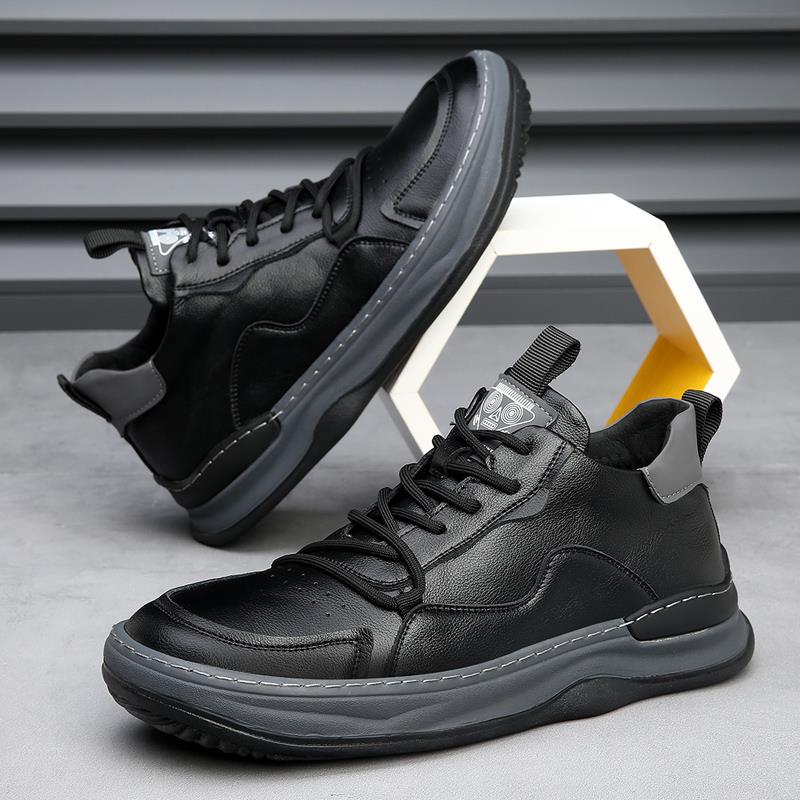 ALBERTI Leather Trainers - Premium Craftsmanship for Everyday Style