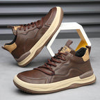 Moretti Leather Trainers