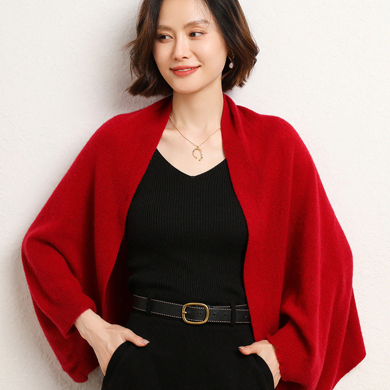 Alpina Merino Shawl - Plush, Cozy Wool Wrap