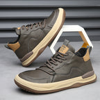 Moretti Leather Trainers