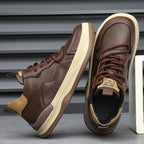 Moretti Leather Trainers
