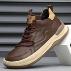 Moretti Leather Trainers