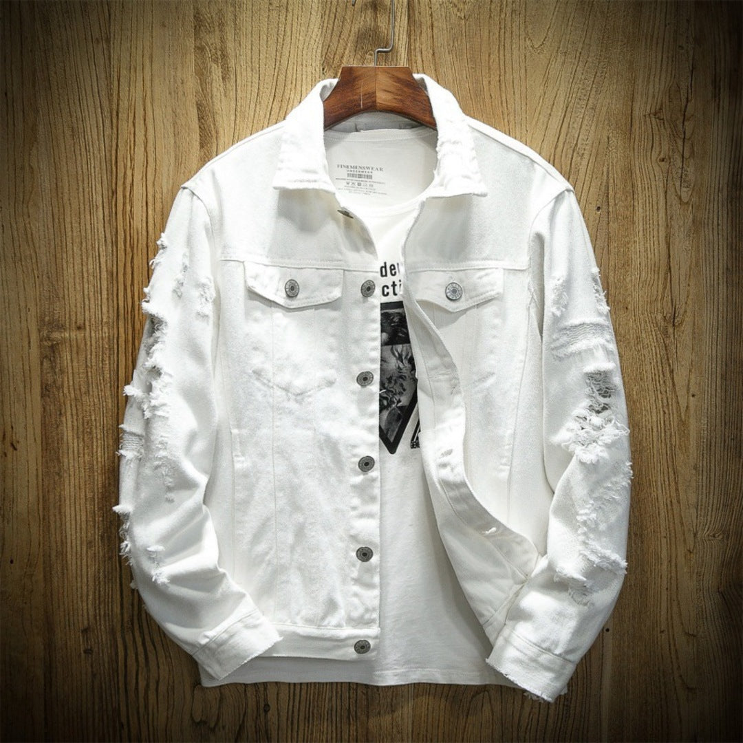 Bastian Ripped-Detail Jacket