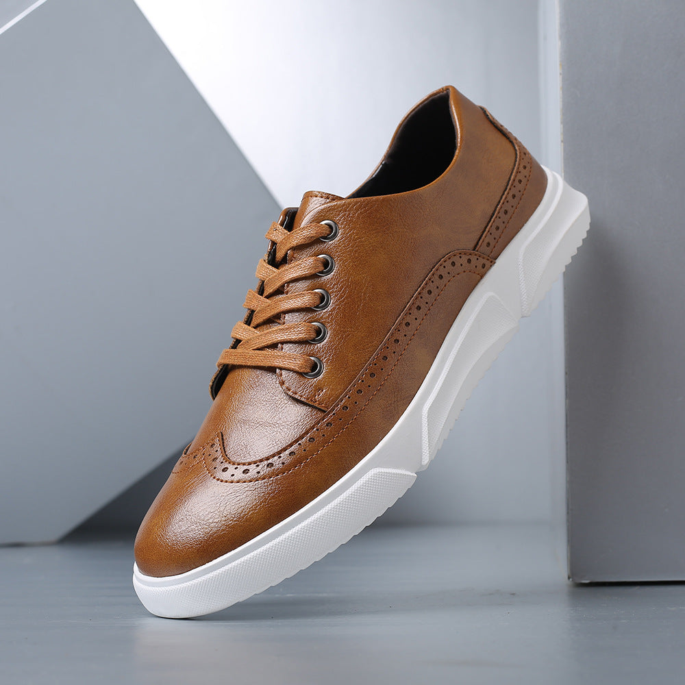Harrington Leather Trainers - Premium Leather Sneakers