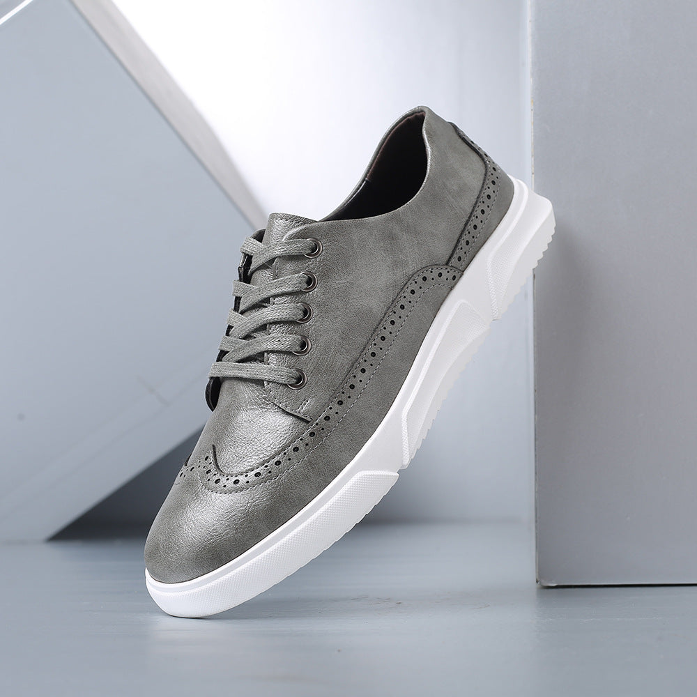 Harrington Leather Trainers - Premium Leather Sneakers