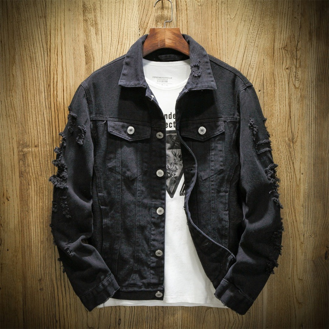 Bastian Ripped-Detail Jacket