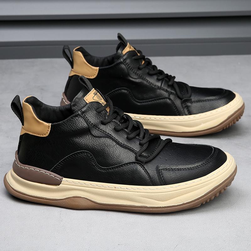 Moretti Leather Trainers