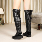 Solenne Bowtie Boots - Sleek, Statement-Making Footwear