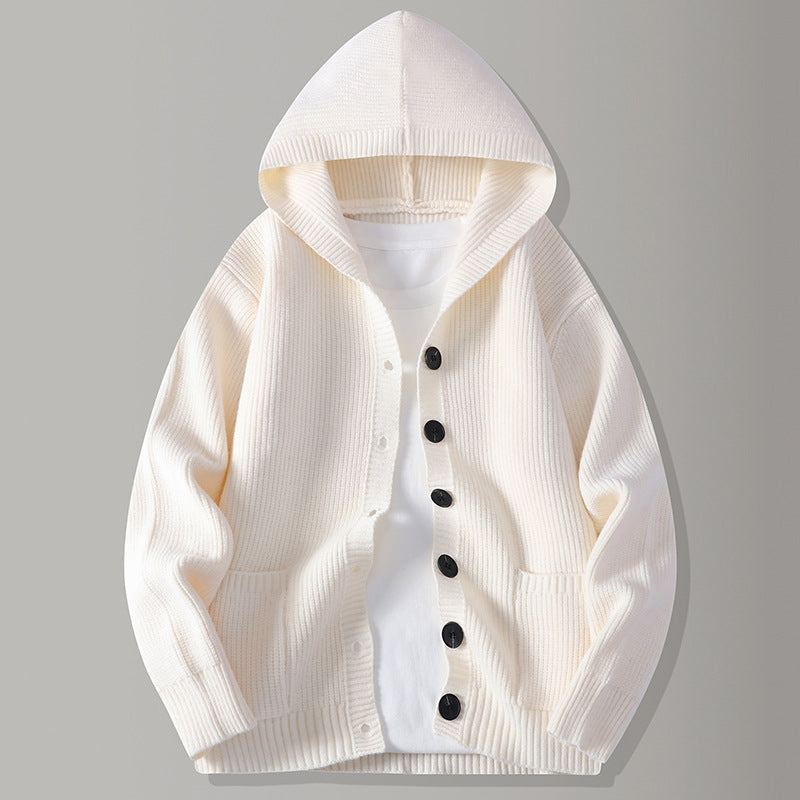 Stirling Hooded Knit Cardigan - Cozy, Versatile Layering Essential